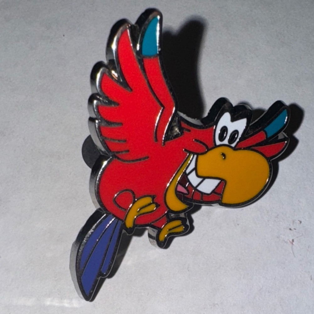 Disney - Iago - Evil Sidekicks Booster - Aladdin - Jafar Pin